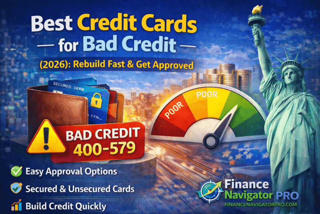 Best Credit Cards for Bad Credit (2026): Rebuild Fast & Get Approved best credit cards for bad credit