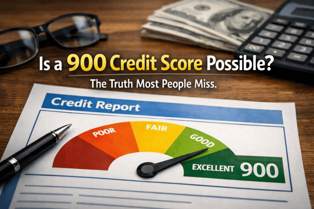 900 credit score