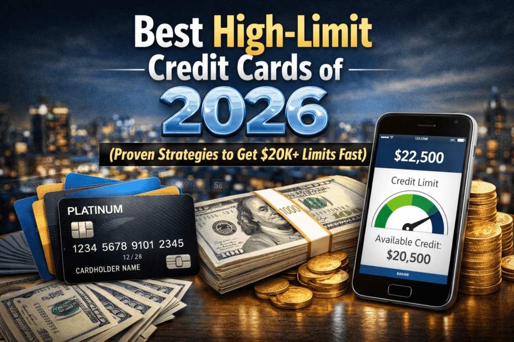 best high limit credit cards