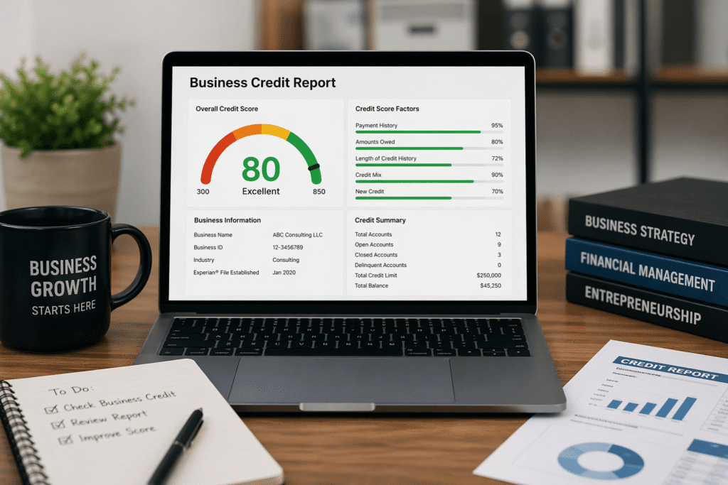 check your business credit