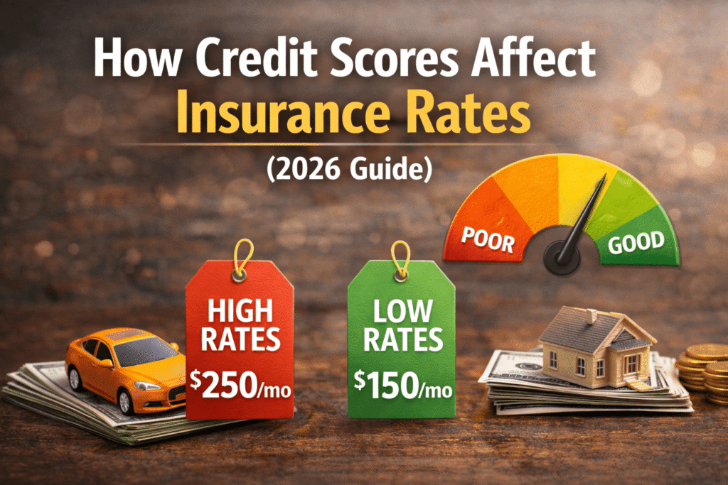 credit scores affect insurance rates