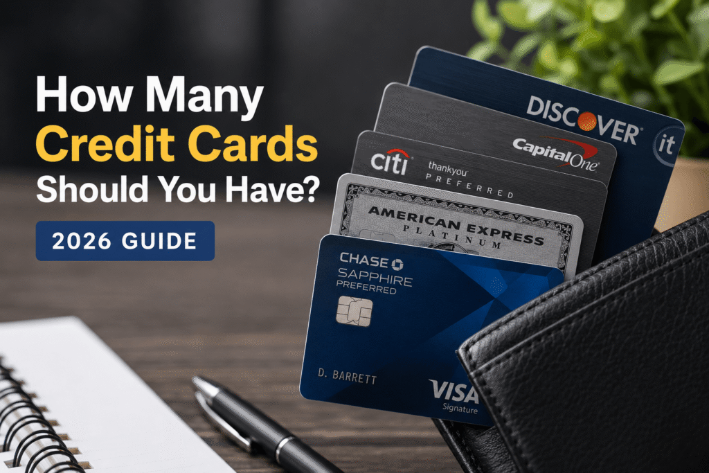 how many credit cards should you have