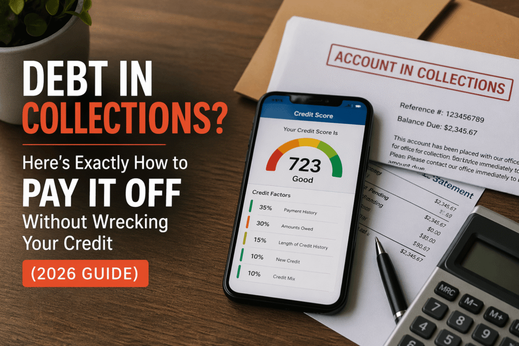 pay debt in collections