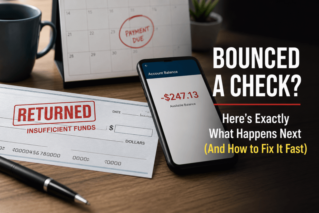 bounced check what happens