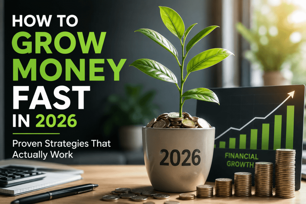 How to Grow Money Fast in 2026: Proven Strategies That Actually Work how to grow money fast