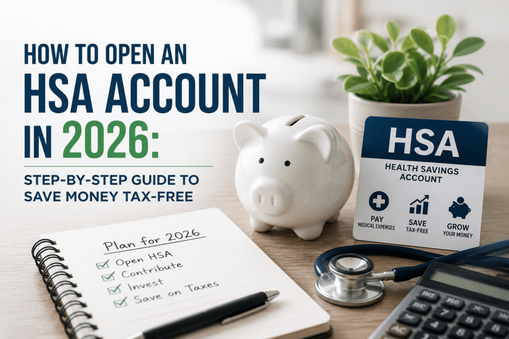 How to Open an HSA Account in 2026: Step-by-Step Guide to Save Money Tax-Free how to open an hsa account