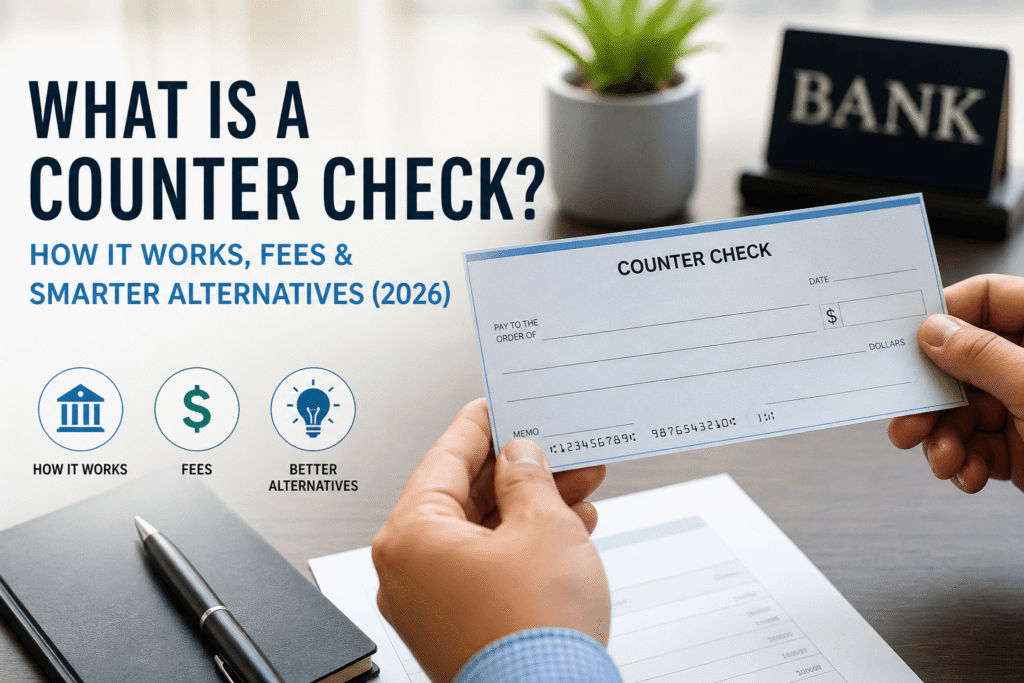 what is a counter check