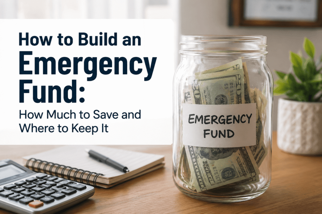 build an emergency fund