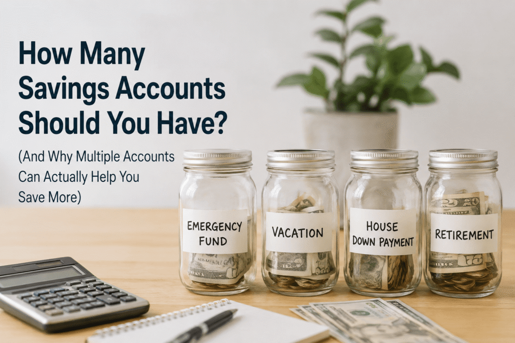how many savings accounts